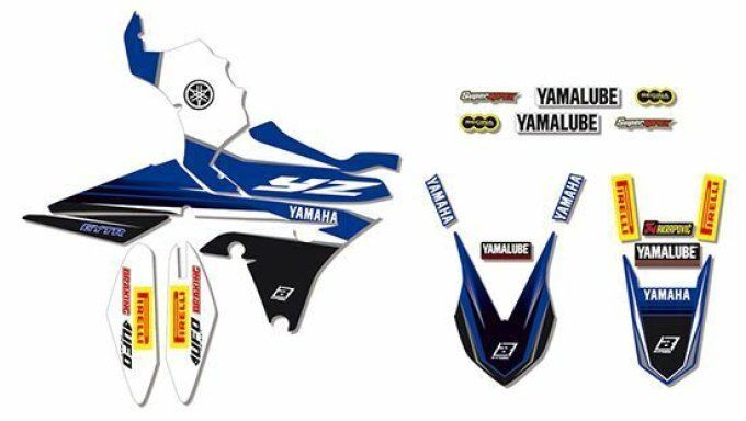 Kit déco YAMAHA YZF année  2014 à 2018