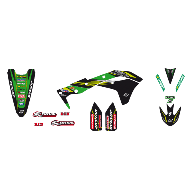 Kit déco KAWASAKI KXF 250 2017-2020