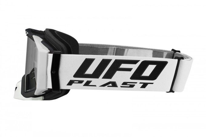 lunette noir , masques , ufo , blanc , noir , , enduro , 100_ , promo , destockage , motocross ,