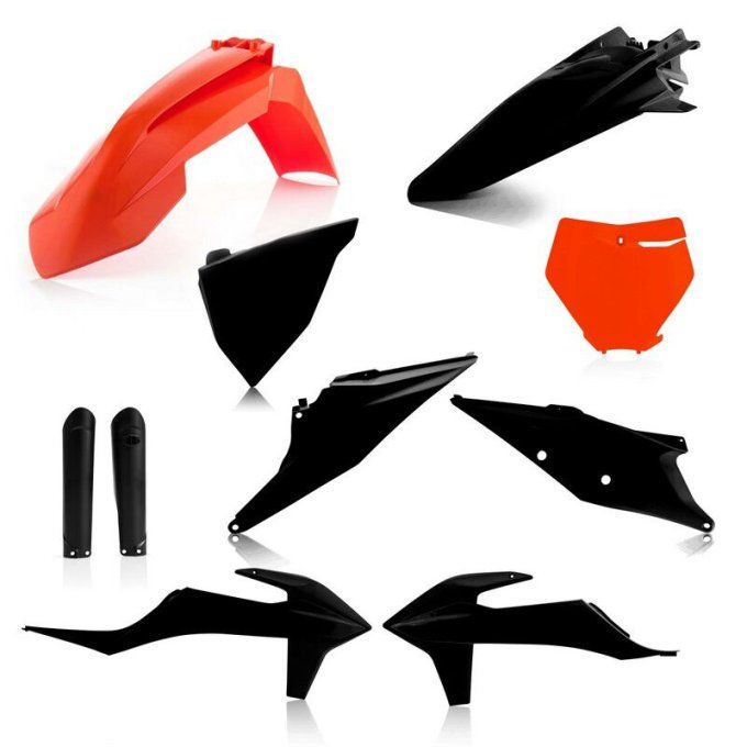 Kit plastiques KTM SX / SXF 125 à 450 année 2019 à 2022
