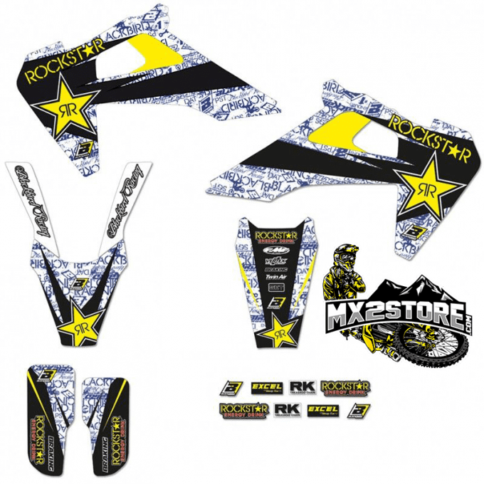 Kit déco HUSQVARNA Année 2019 - 2020 - 2021 - 2022  