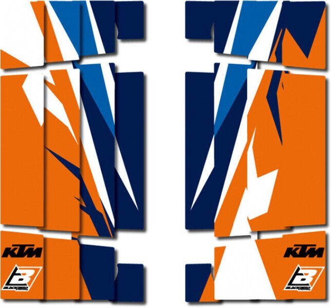 Stickers autocollant Grille radiateur KTM SX-SXF 2019>2021 / EXC 2020 >2021