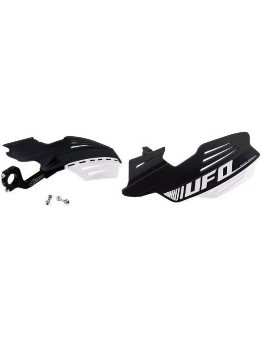 protege , mains , ufo , motocross ,  BLANC , noir ,ENDURO