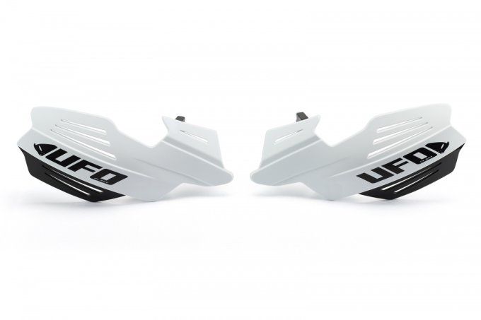 protege , mains , ufo , motocross ,  BLANC , noir ,