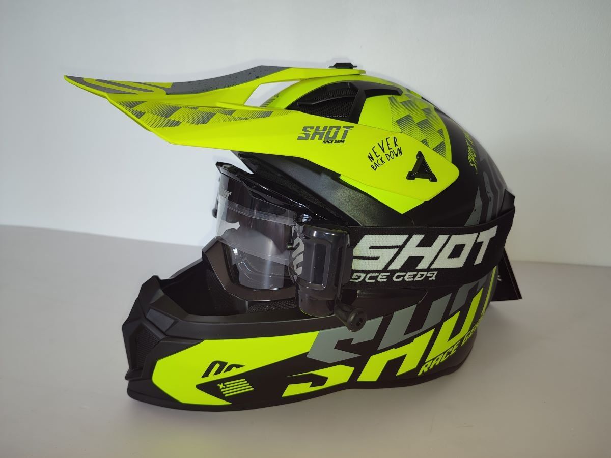 Casque moto cross + lunette - Mx2store