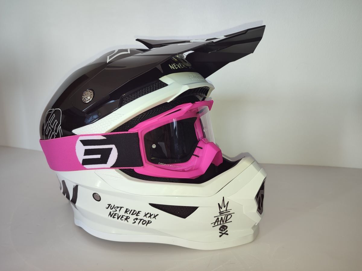 Casque moto cross + lunette - Mx2store