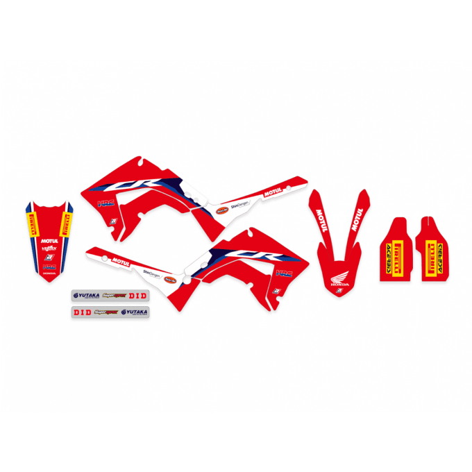 Kit déco Honda HRC CR 125/ 250 2002 à 2007 Polisport Restyled