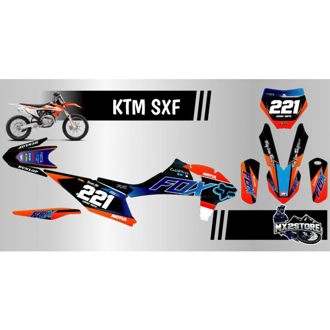 Kit Perso fox KTM SX / SXF / EXC 2000 > 2026
