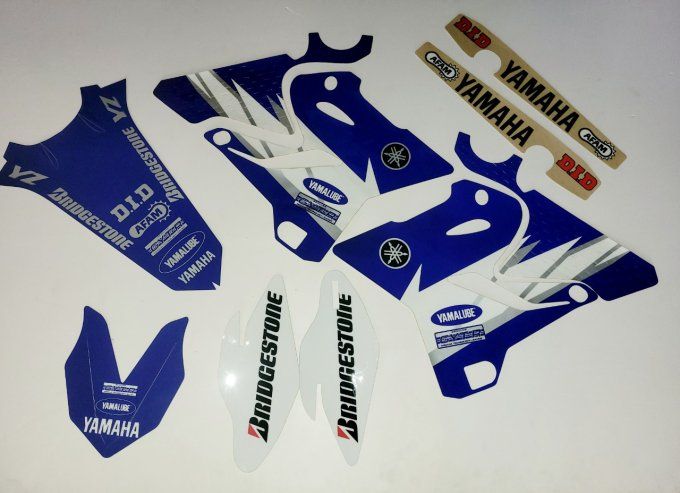 kit déco , yamaha , yz 125 , yz 250 , 2015, 2016, 2017, 2018, 2019, 2020, 2021,